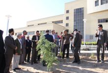 گزارش تصویری مراسم روز درخت کاری و تقدیر از نیروهای باغبانی دانشگاه